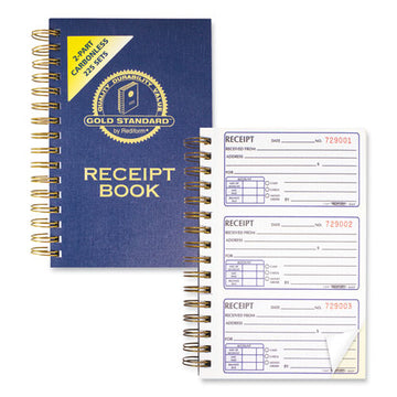 Rediform® Money Receipt Book, Two-part Carbonless, 5 X 2.75, 3-page, 225 Forms freeshipping - TVN Wholesale